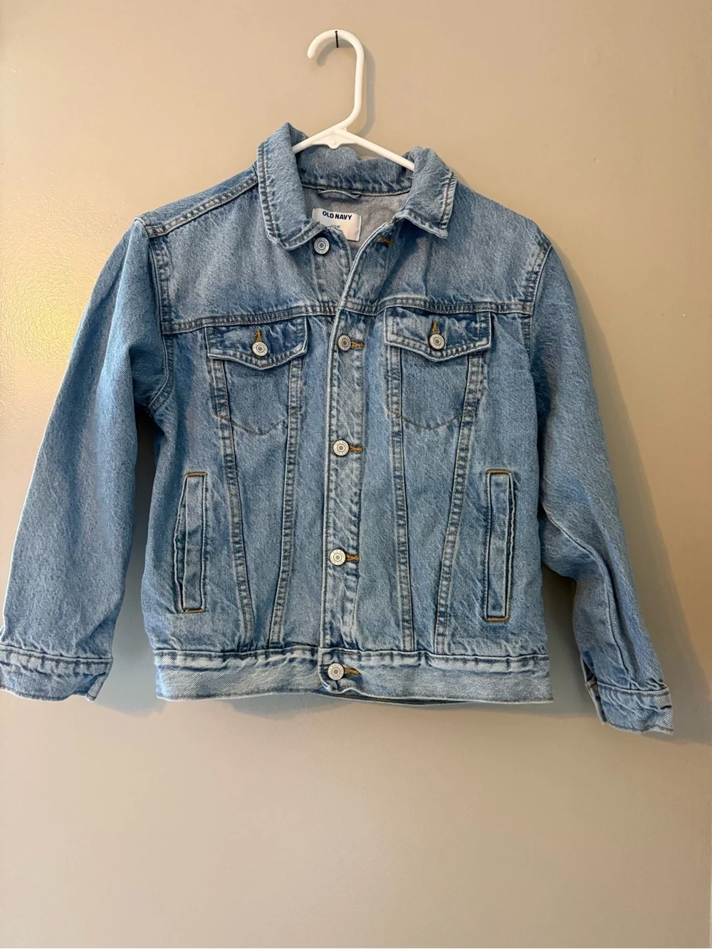 Old Navy Light Denim Blue Kids Jean Jacket